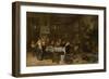 Jolly Party-Jan Steen-Framed Giclee Print