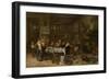 Jolly Party-Jan Steen-Framed Giclee Print