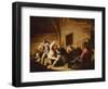 Jolly Peasants in a Tavern-Adriaen Van Ostade-Framed Giclee Print