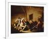 Jolly Peasants in a Tavern-Adriaen Van Ostade-Framed Giclee Print