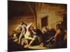 Jolly Peasants in a Tavern-Adriaen Van Ostade-Mounted Giclee Print