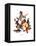 Jolly Postman-Norman Rockwell-Framed Stretched Canvas