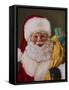 Jolly Saint Nick-Walt Johnson-Framed Stretched Canvas