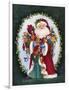 Jolly Saint Nick-Barbara Mock-Framed Premium Giclee Print