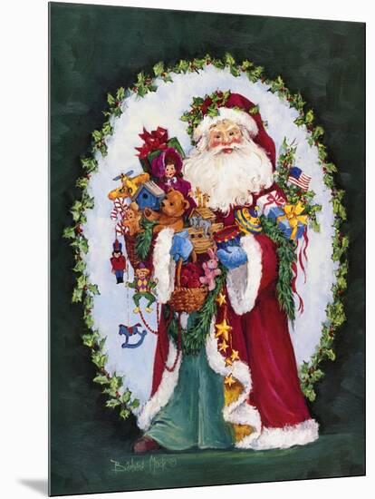 Jolly Saint Nick-Barbara Mock-Mounted Premium Giclee Print