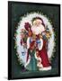 Jolly Saint Nick-Barbara Mock-Framed Premium Giclee Print