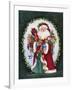 Jolly Saint Nick-Barbara Mock-Framed Giclee Print