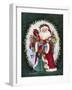 Jolly Saint Nick-Barbara Mock-Framed Giclee Print