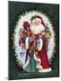 Jolly Saint Nick-Barbara Mock-Mounted Giclee Print