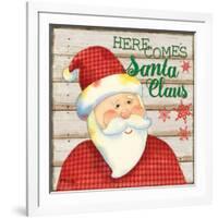 Jolly Santa I-Paul Brent-Framed Art Print