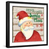 Jolly Santa I-Paul Brent-Framed Art Print