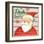 Jolly Santa II-Paul Brent-Framed Art Print