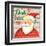 Jolly Santa II-Paul Brent-Framed Art Print