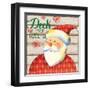 Jolly Santa II-Paul Brent-Framed Art Print