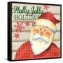 Jolly Santa IV-Paul Brent-Framed Stretched Canvas