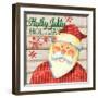 Jolly Santa IV-Paul Brent-Framed Art Print