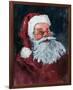 Jolly Santa-Avery Tillmon-Framed Art Print