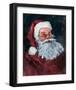 Jolly Santa-Avery Tillmon-Framed Art Print