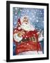 Jolly Santa-Hal Frenck-Framed Giclee Print