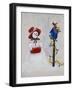 Jolly Snow Woman-Tiffany Hakimipour-Framed Art Print