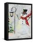 Jolly Snowman-Tiffany Hakimipour-Framed Stretched Canvas