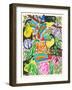 Jolly Toucans and Parrot Tulips-Isabelle Brent-Framed Photographic Print