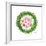 Jolly Wreath-Nola James-Framed Premium Giclee Print