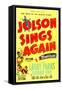 Jolson Sings Again-null-Framed Stretched Canvas