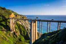 Bixby Creek Bridge, in Big Sur, California.-Jon Bilous-Photographic Print