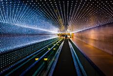 Underground Moving Walkway at the National Gallery of Art, in Washington, Dc.-Jon Bilous-Photographic Print