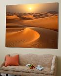 Intense Sun over sand dunes around Dubai-Jon Bower-Loft Art