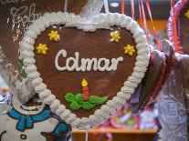 Gingerbread Cookie for Sale in Colmar Christmas Market, France.-Jon Hicks-Photographic Print