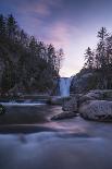 Elk River Falls at sunset, Elk River, Blue Ridge Mountains, North Carolina, United States of Americ-Jon Reaves-Photographic Print