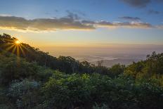 Sunrise over the Blue Ridge Mountains, North Carolina, United States of America, North America-Jon Reaves-Photographic Print