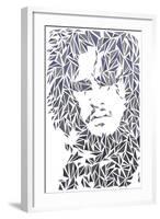 Jon Snow-Cristian Mielu-Framed Art Print