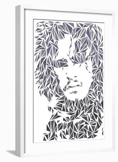 Jon Snow-Cristian Mielu-Framed Art Print