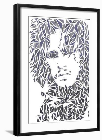 Jon Snow-Cristian Mielu-Framed Art Print