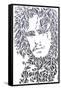 Jon Snow-Cristian Mielu-Framed Stretched Canvas