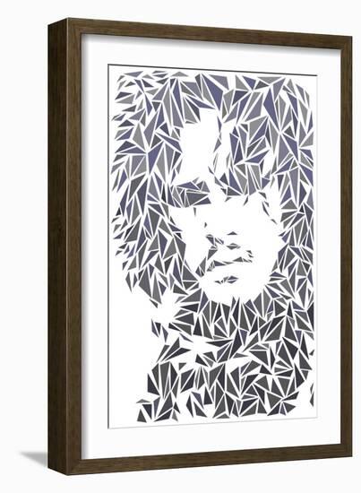 Jon Snow-Cristian Mielu-Framed Art Print