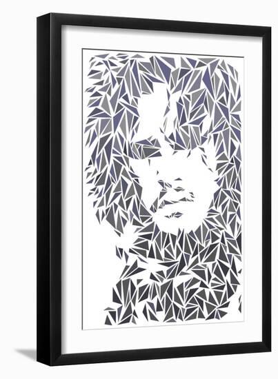 Jon Snow-Cristian Mielu-Framed Art Print