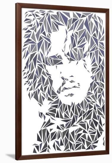 Jon Snow-Cristian Mielu-Framed Art Print