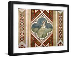 Jonah and the Whale, circa 1305-Giotto di Bondone-Framed Giclee Print