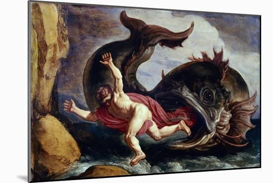 Jonah and the Whale-Pieter Lastman-Mounted Giclee Print