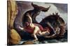 Jonah and the Whale-Pieter Lastman-Stretched Canvas