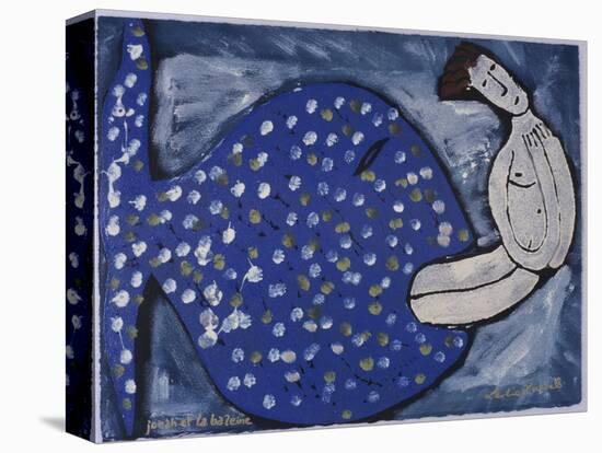 Jonah and the Whale-Leslie Xuereb-Stretched Canvas