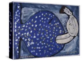 Jonah and the Whale-Leslie Xuereb-Stretched Canvas