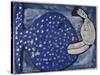 Jonah and the Whale-Leslie Xuereb-Stretched Canvas