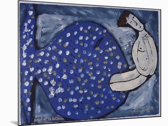 Jonah and the Whale-Leslie Xuereb-Mounted Giclee Print