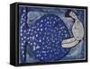 Jonah and the Whale-Leslie Xuereb-Framed Stretched Canvas