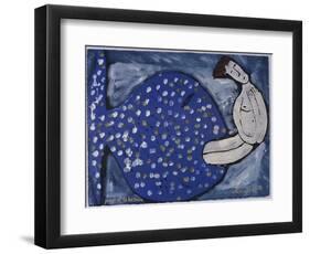 Jonah and the Whale-Leslie Xuereb-Framed Giclee Print